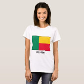 ベナン国旗 Tシャツ (正面フル)