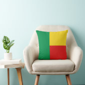 ベナン国旗x旗まくら クッション (椅子)