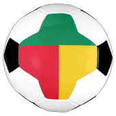 ベナン愛国旗 サッカーボール (回転)