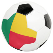 ベナン愛国旗 サッカーボール (3/4)