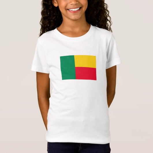 ベナン愛国旗 Tシャツ (正面)