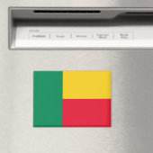 ベナン長方形磁石国旗 マグネット (インサイチュ (食洗機))