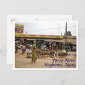 ベナン – ポルトノボ – ホグボヌ – アハゼ – ポストカード (正面/裏面)
