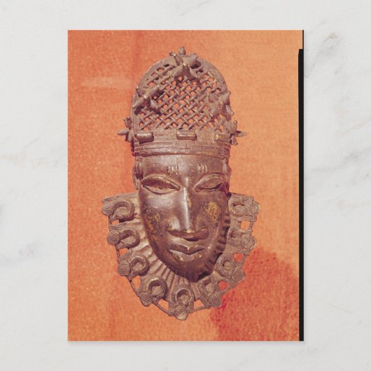 ベナン・マスク ポストカード (正面)