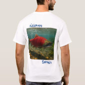 ベニザケ Tシャツ (裏面)