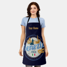 ベニスとゴンドラのイタリアカーニバルヴィンテージ