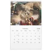 ベニスのカレンダー カレンダー (2月 2026)