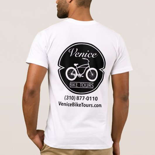 ベニスのバイク旅行 Tシャツ (裏面)