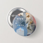 ベニスのバッジの教会 缶バッジ (正面&裏面)