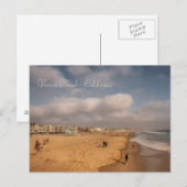 ベニスのビーチの郵便はがき ポストカード (正面/裏面)