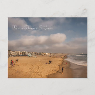 ベニスのビーチの郵便はがき ポストカード