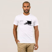ベニスのビーチのTシャツ Tシャツ (正面フル)