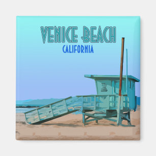 ベニスのビーチカリフォルニアヴィンテージ マグネット