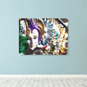 ベニスのマスク1キャンバス印刷 キャンバスプリント (インサイチュ (ウッドフロア))