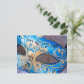 ベニスのマスク2 ポストカード (スタンド正面)