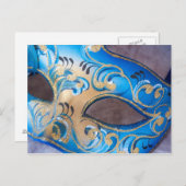 ベニスのマスク2 ポストカード (正面/裏面)