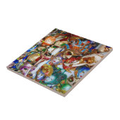 ベニスのマスク タイル (側面)