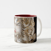 ベニスのマスク ツートーンマグカップ (正面右)