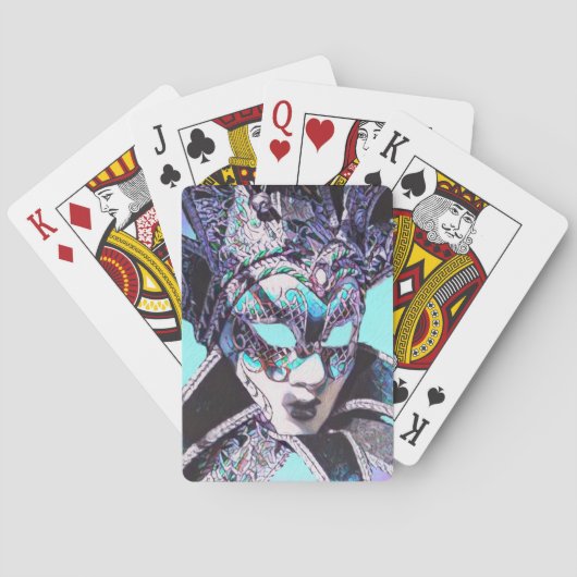 ベニスの仮装 トランプ (裏面)