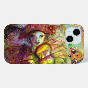 ベニスの仮装/ハーレクイン遊ズのバイオリン iPhone 15ケース