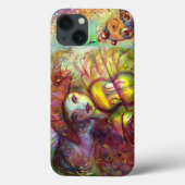 ベニスの仮装/ハーレクイン遊ズのバイオリン Case-Mate iPhoneケース (裏面)