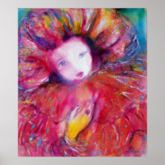 ベニスの仮装/赤のマスク ポスター (正面)