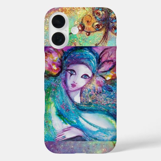 ベニスの仮装/青のマスク Case-Mate iPhoneケース (裏面)