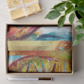 ベニスの仮装 – 黄色のマスク 薄葉紙 (ギフト)