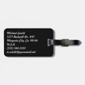 ベニスの共和国の旗 ラゲッジタグ (裏面横)