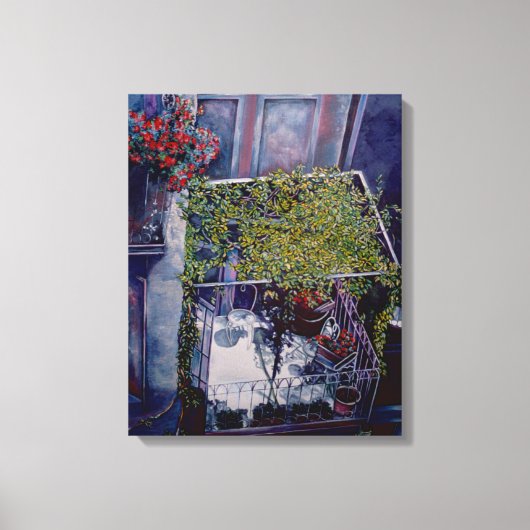 ベニスの午後 キャンバスプリント (正面)