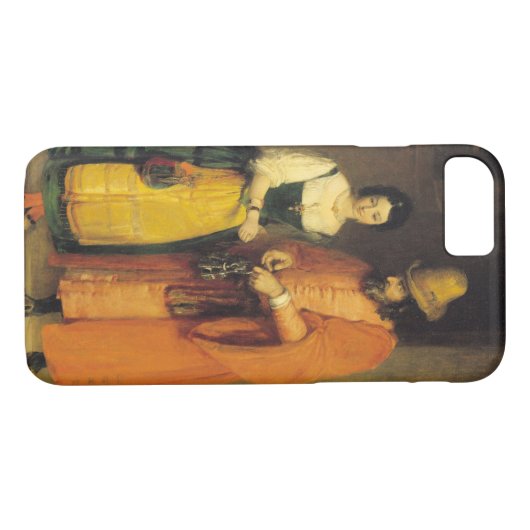 「ベニスの商人」からのShylockそしてジェシカ、 Case-Mate iPhoneケース (裏面(横))