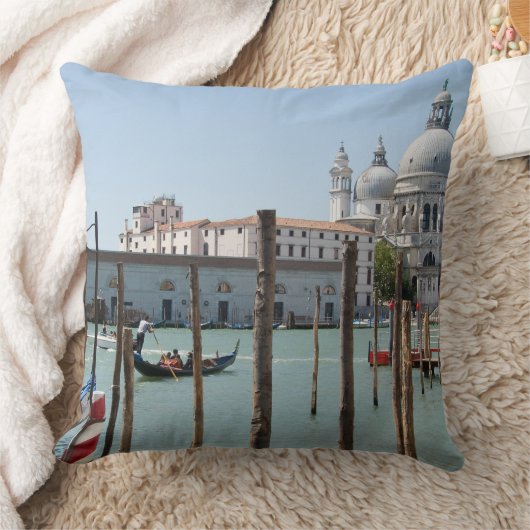ベニスの景色の装飾用クッションの休暇 クッション (ブランケット)