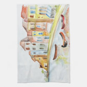 ベニスの概念 キッチンタオル (縦)