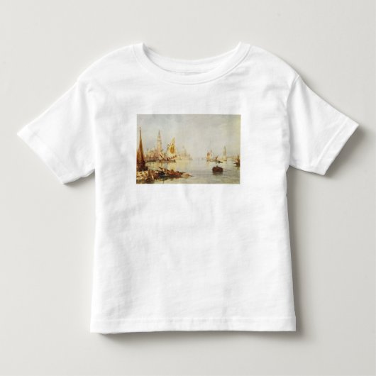 ベニスの眺め トドラーTシャツ (正面)