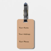 ベニスの荷物のラベル ラゲッジタグ (裏面縦)