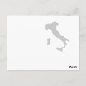 ベニスの道の郵便はがき ポストカード (裏面)