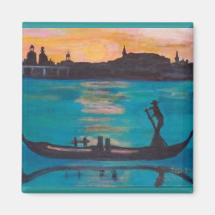 ベニスのgondoliers マグネット