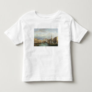 ベニスのRialto橋の眺め トドラーTシャツ