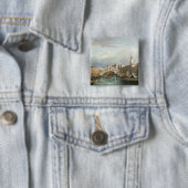 ベニスのRialto橋の眺め 缶バッジ (インサイチュ)