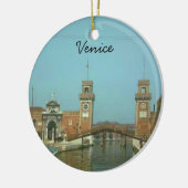 ベニスイタリアのクリスマスのオーナメント セラミックオーナメント (左)