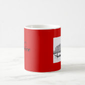 ベニスイタリアのゴンドラの大運河のコーヒー・マグのコップ コーヒーマグカップ (中央)