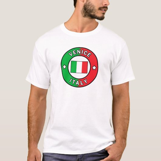 ベニスイタリアのワイシャツ Tシャツ (正面)