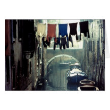 ベニスイタリアのWashday