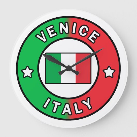 ベニスイタリア ラージ壁時計 (正面)