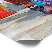 ベニスインスパイア-カラフル光沢ポスタープリント ポスター (コーナー)