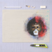 ベニスエレガントのマスク。イタリア 薄葉紙 (クラフト)