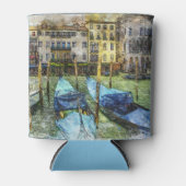 ベニスカラフルブルーゴンドラ 缶クーラー (正面)