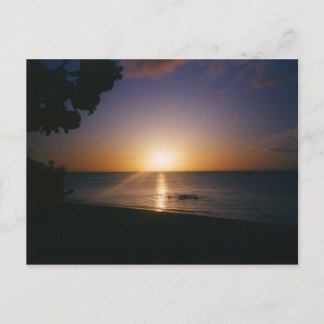 ベニスビーチの夕焼け ポストカード