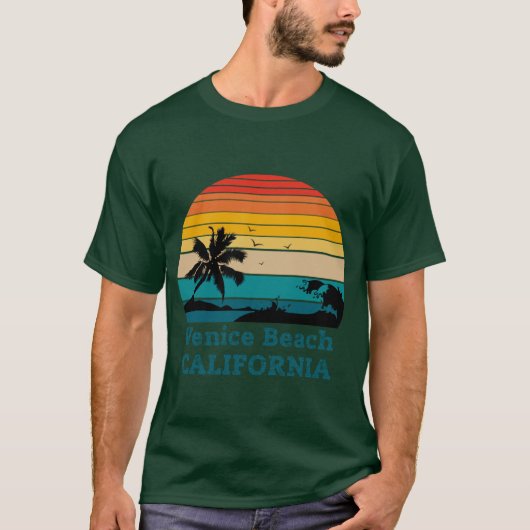 ベニスビーチ カリフォルニア オーバーサイズ 1 Tシャツ (正面)