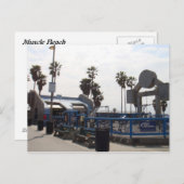 ベニスビーチ, カリフォルニア ポストカード (正面/裏面)